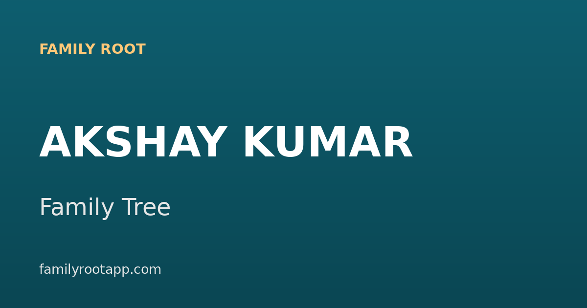 Akshay Kumar Family Tree: The Khiladi from Amritsar