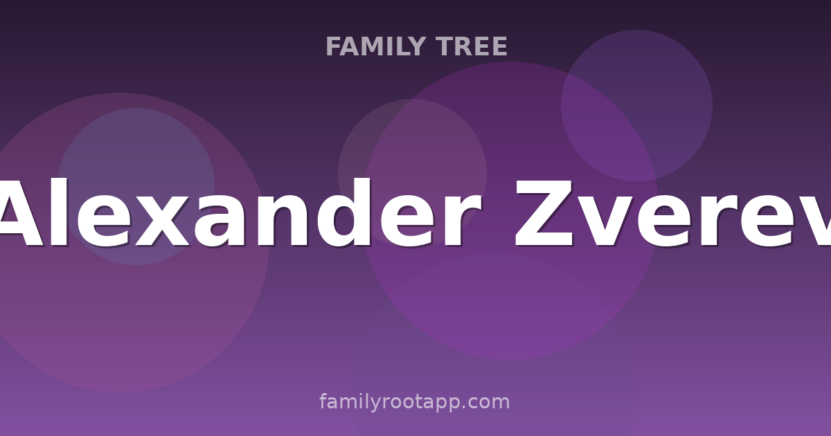 Alexander Zverev Family Tree: The Story Behind Germany's Tennis Star