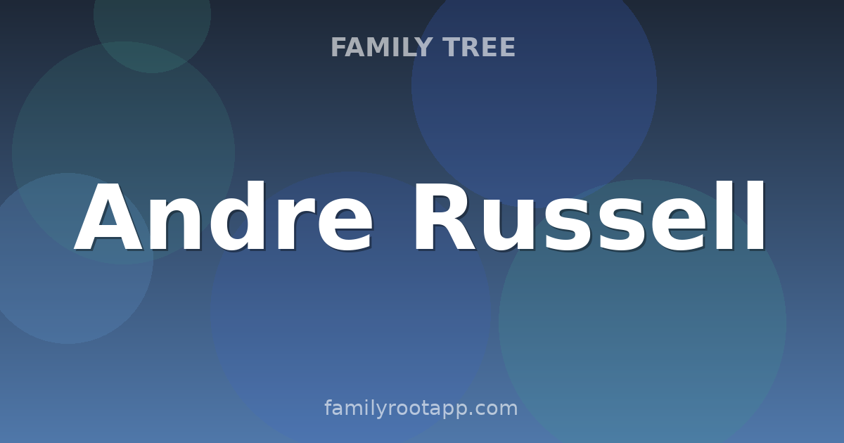 Andre Russell Family Tree: The Story Behind The KKR Power Hitter