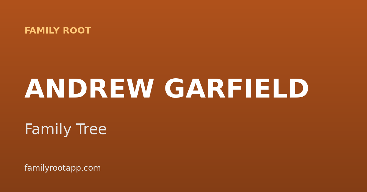Andrew Garfield Family Tree: The Story Behind the Anglo-American Actor
