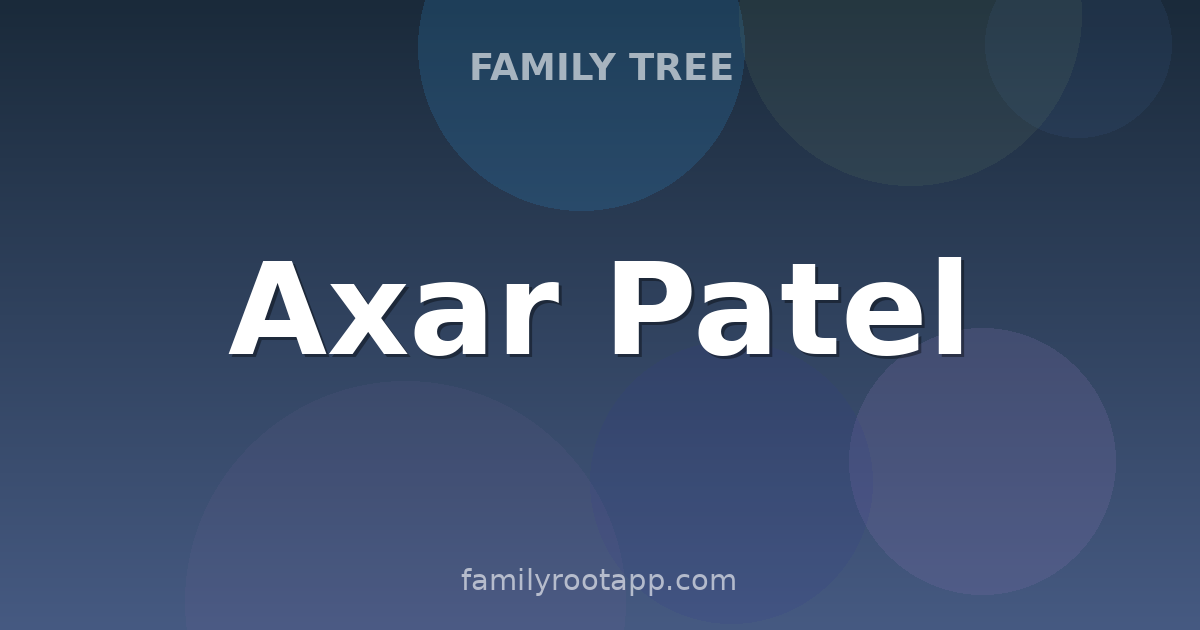 Axar Patel Family Tree: The Story Behind India's Left-Arm Spin Allrounder