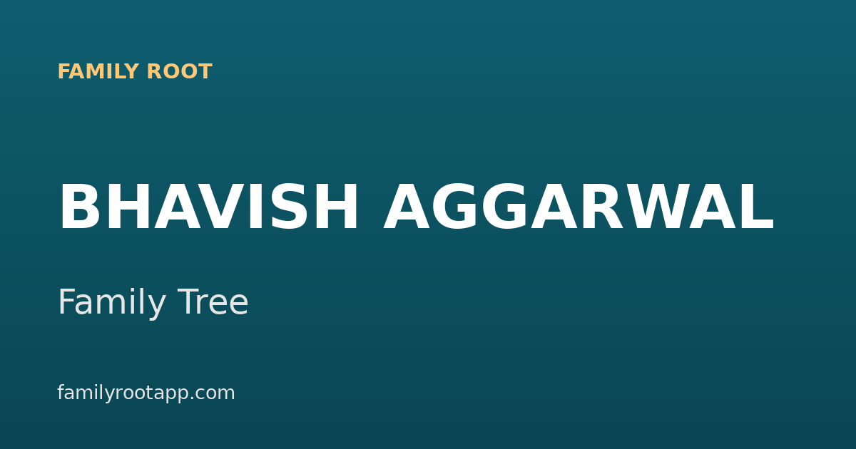 Bhavish Aggarwal Family Tree: The Story Behind the Founder of Ola