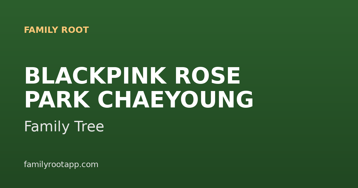 BLACKPINK Rosé Family Tree: The Story Behind the Korean-Australian Vocalist of BLACKPINK