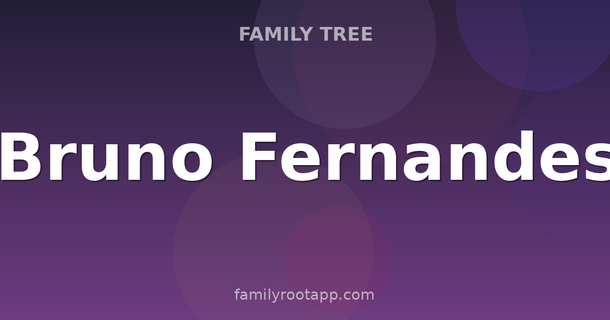 Bruno Fernandes Family Tree: The Story Behind Manchester United's Portuguese Captain