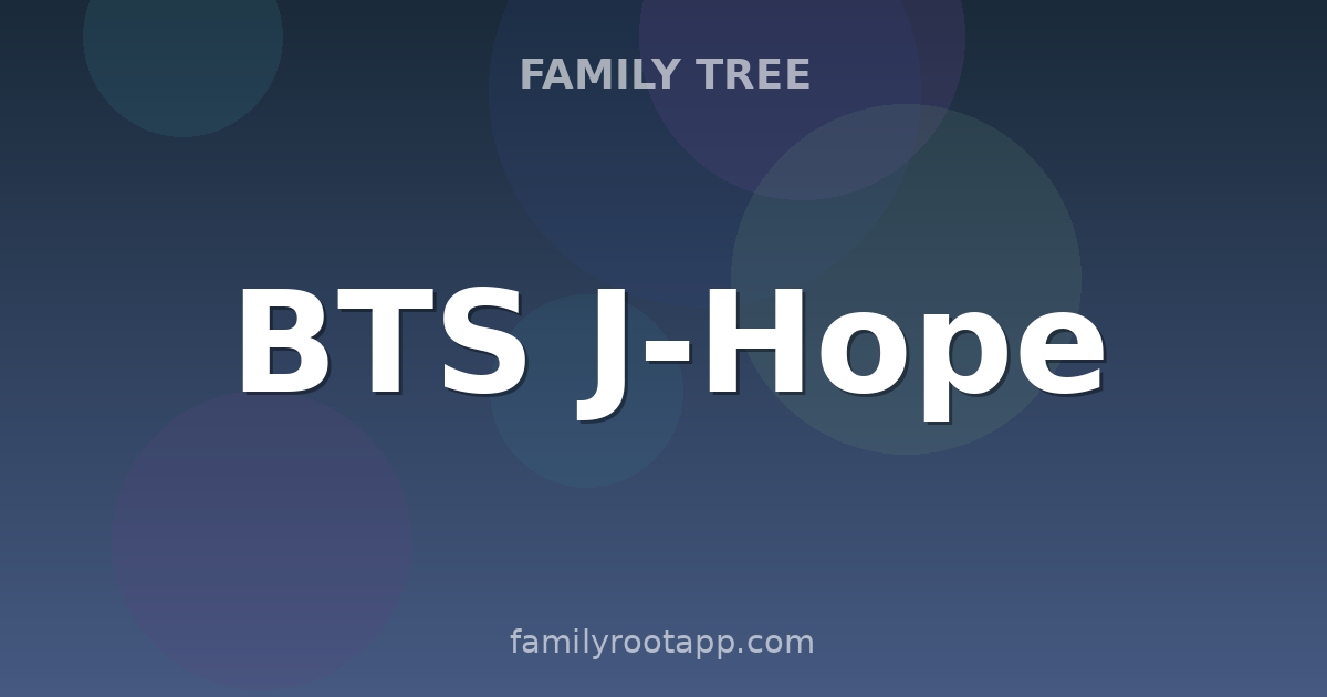 BTS J-Hope Family Tree: The Story Behind BTS's Sunshine