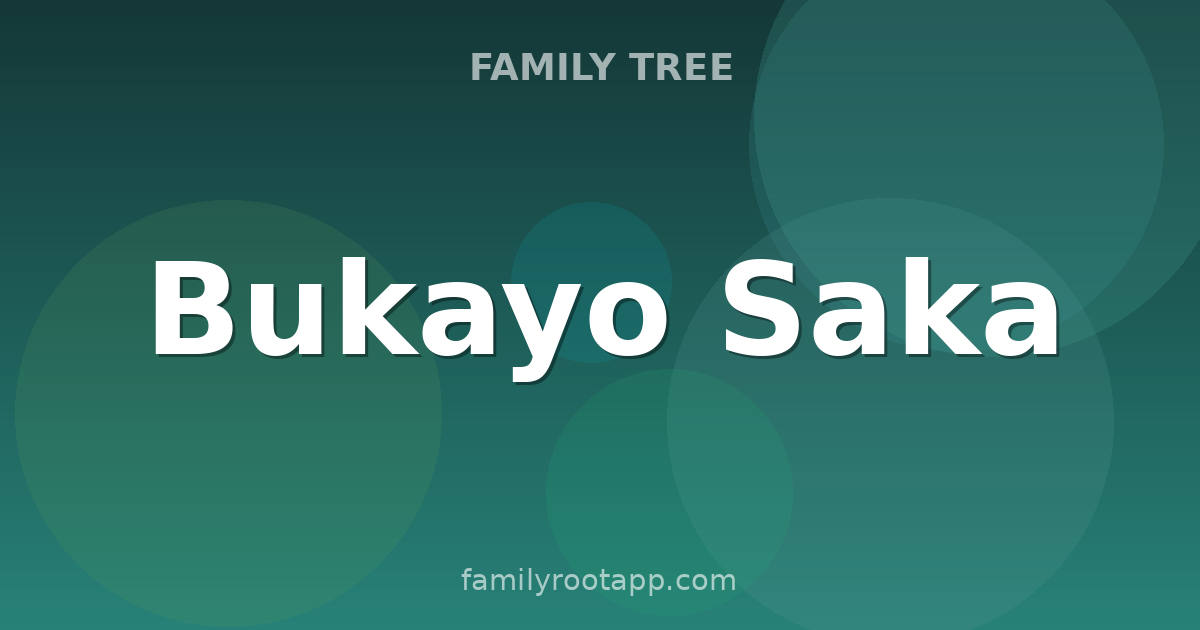 Bukayo Saka Family Tree: The Story Behind Arsenal's Hale End Star