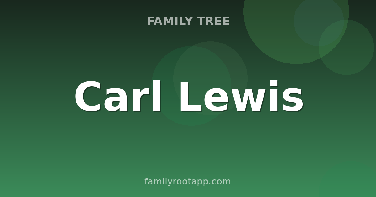 Carl Lewis Family Tree: The Story Behind The 9-Gold-Medal Olympian