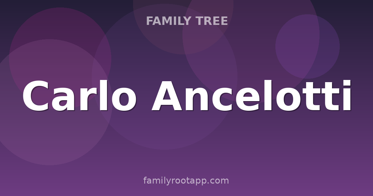 Carlo Ancelotti Family Tree: The Story Behind Real Madrid's Italian Coach