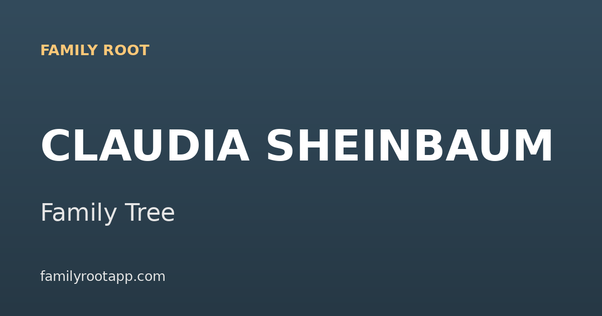 Claudia Sheinbaum Family Tree: The Story Behind Mexico's First Female President