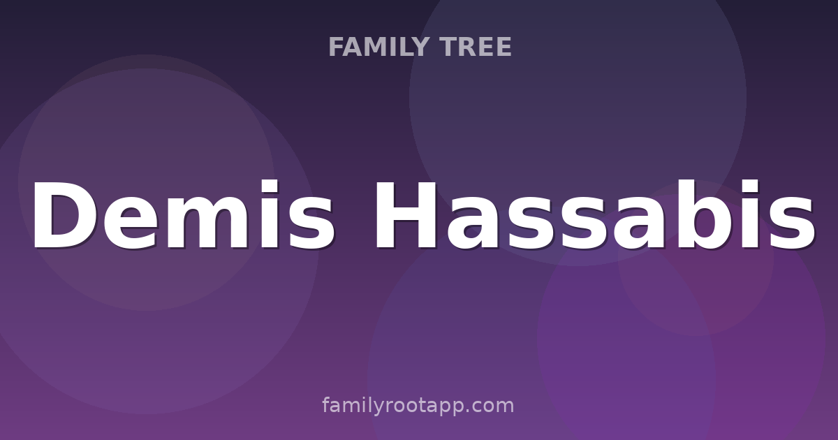 Demis Hassabis Family Tree: The Story Behind Google DeepMind's Co-Founder