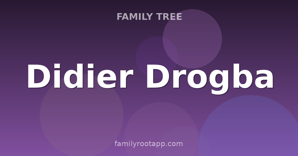 Didier Drogba Family Tree: The Story Behind Chelsea's African Talisman