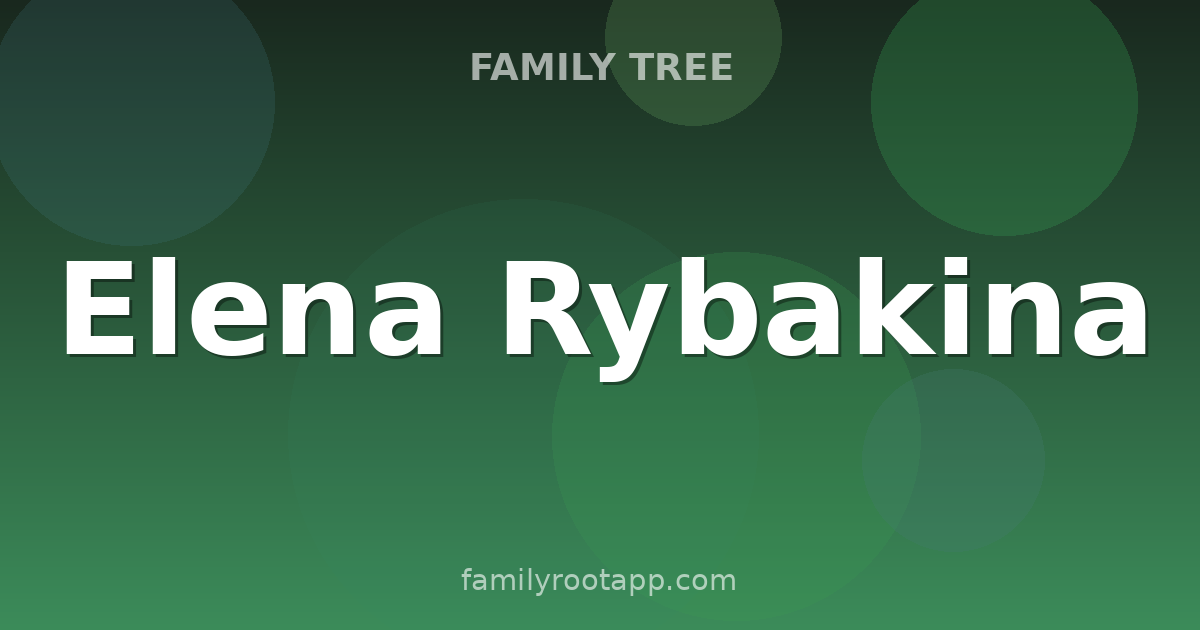 Elena Rybakina Family Tree: The Story Behind Kazakhstan's Wimbledon Champion