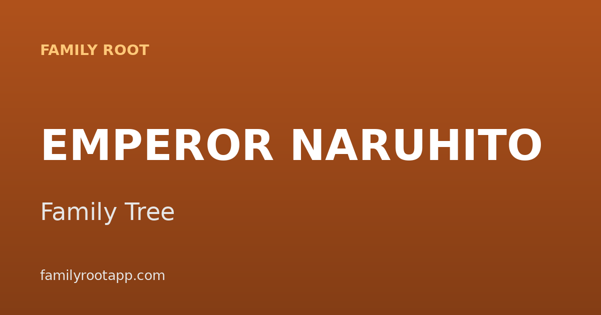Emperor Naruhito Family Tree: The Story Behind the 126th Emperor of Japan