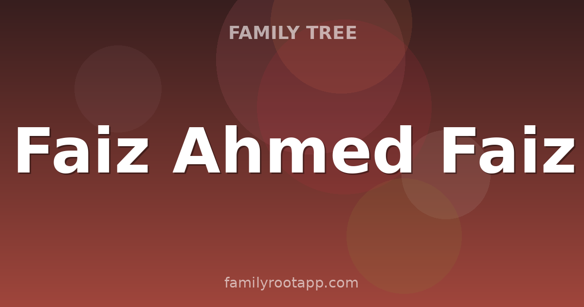 Faiz Ahmed Faiz Family Tree: The Story Behind The Voice of Resistance