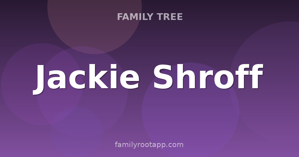 Jackie Shroff Family Tree: The Story Behind Tiger Shroff's Father