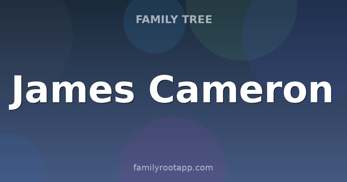 James Cameron Family Tree: The Story Behind Titanic and Avatar's Director