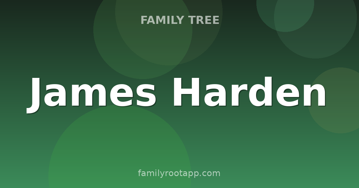 James Harden Family Tree: The Story Behind The Beard