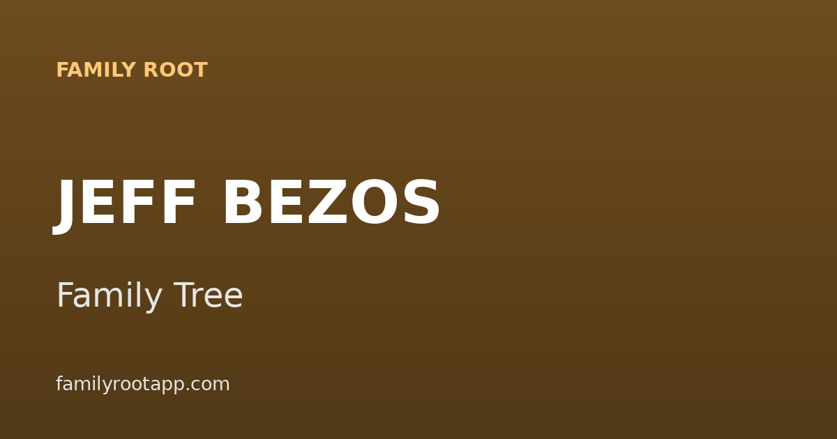 Jeff Bezos Family Tree: The Story Behind the Founder of Amazon and the World's Most Famous Self-Made Empire