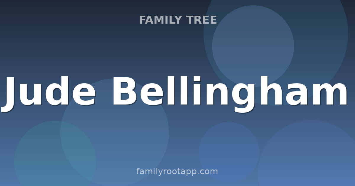 Jude Bellingham Family Tree: The Story Behind England's Modern Star