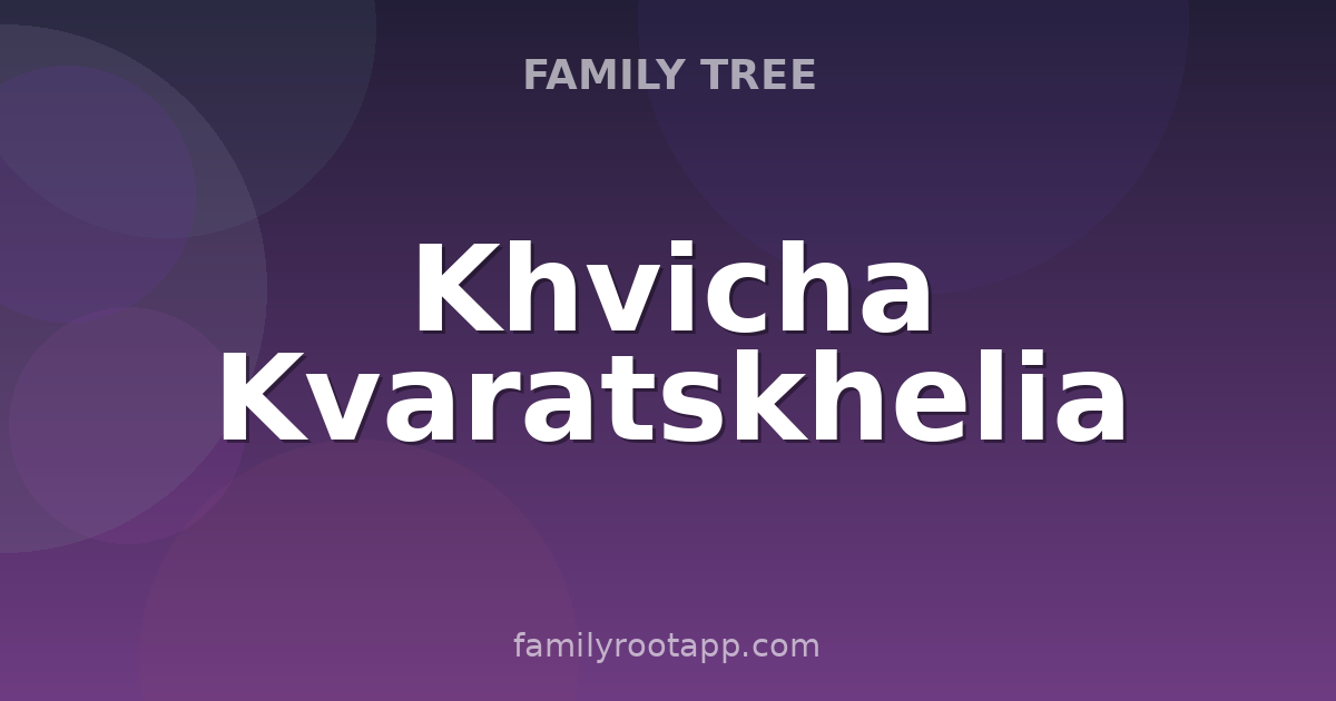 Khvicha Kvaratskhelia Family Tree: The Story Behind Georgia's Star Winger