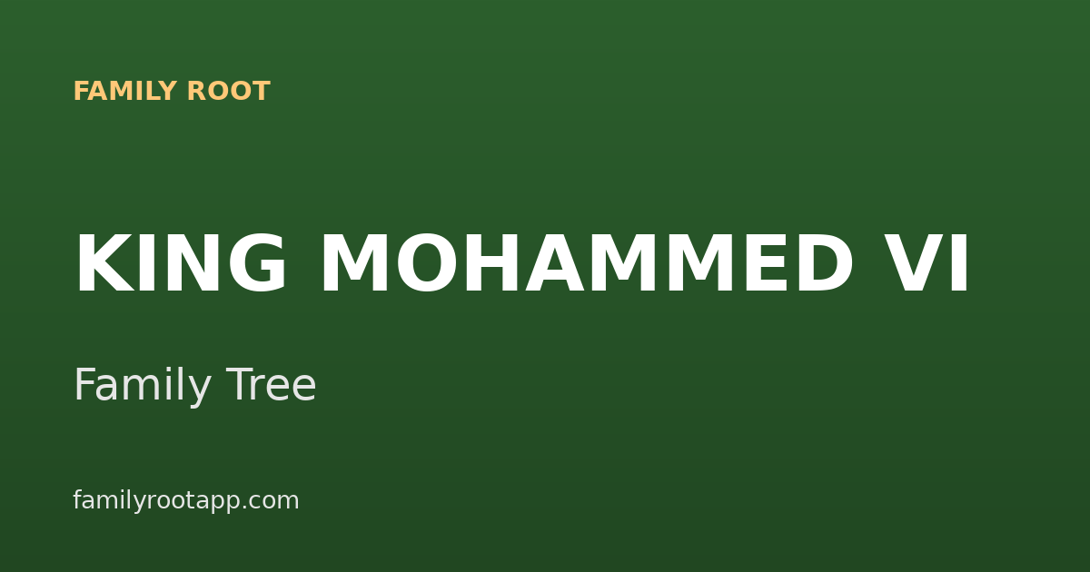 King Mohammed VI Family Tree: The Story Behind Morocco's Alawi Monarch