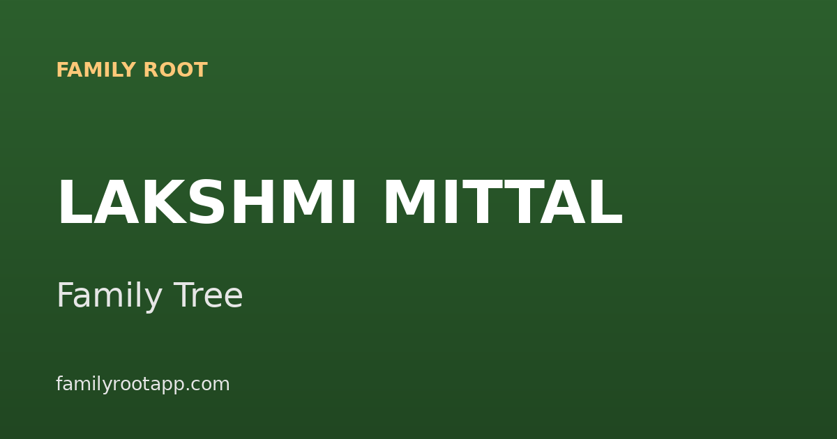 Lakshmi Mittal Family Tree: The Story Behind the Founder of ArcelorMittal