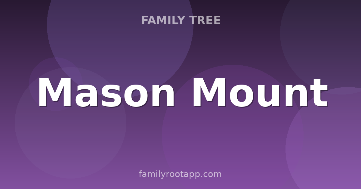 Mason Mount Family Tree: The Story Behind Manchester United's English Midfielder