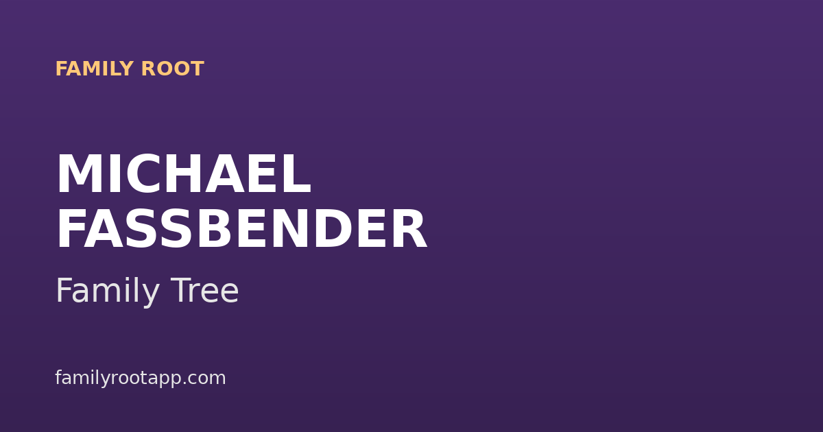 Michael Fassbender Family Tree: The Story Behind the Irish-German Actor