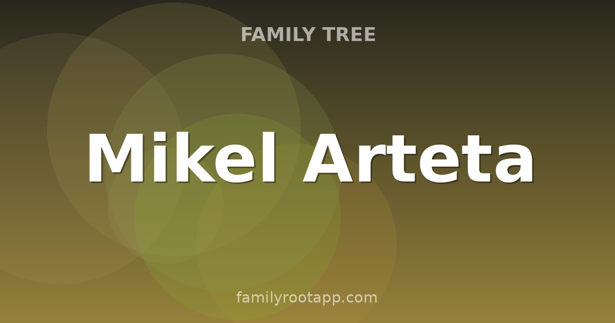 Mikel Arteta Family Tree: The Story Behind Arsenal's Basque Manager