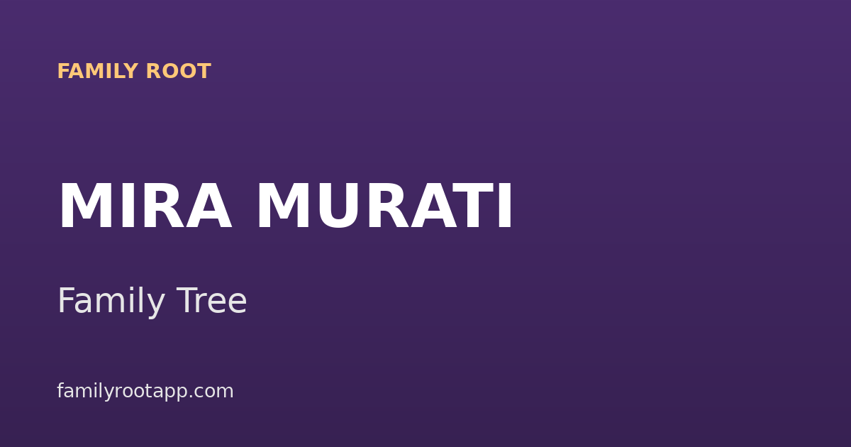 Mira Murati Family Tree: The Story Behind a Top AI Executive