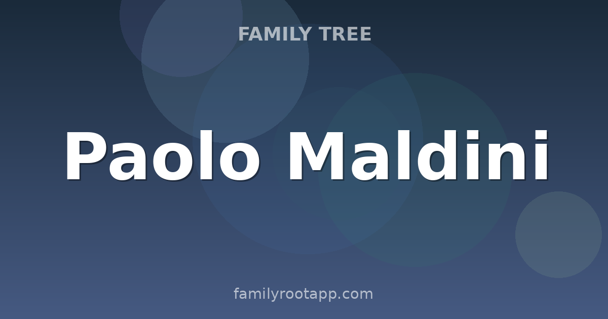 Paolo Maldini Family Tree: The Story Behind AC Milan's Greatest Captain