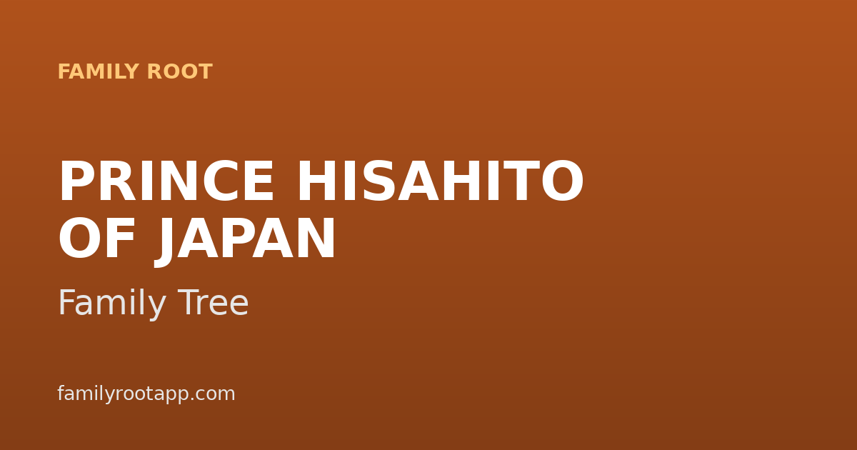 Prince Hisahito Family Tree: The Story Behind Japan's Next-Generation Male Heir