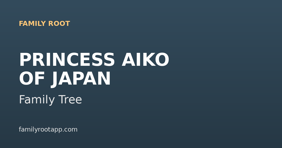 Princess Aiko Family Tree: The Story Behind Japan's Only Imperial Heiress