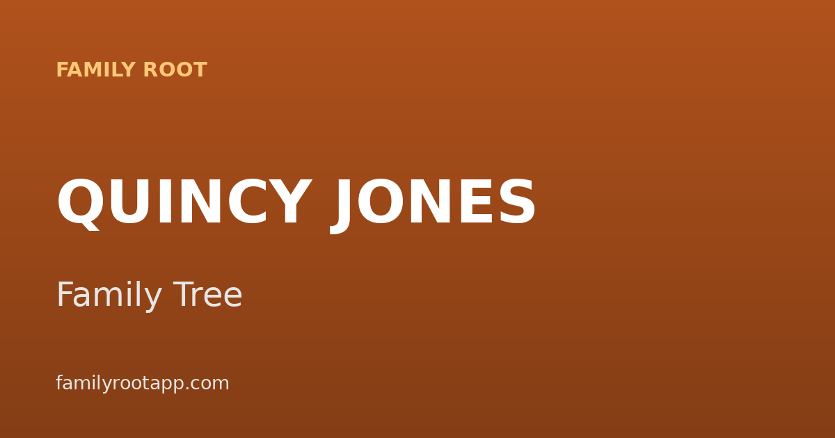Quincy Jones Family Tree: The Story Behind Music's Greatest Producer
