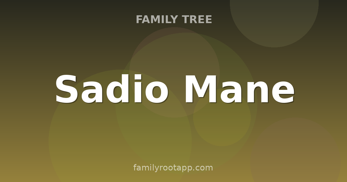 Sadio Mane Family Tree: The Story Behind Senegal's Striker