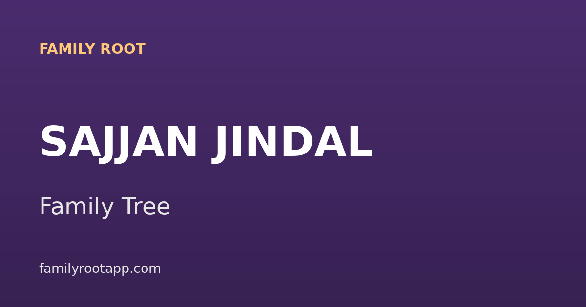 Sajjan Jindal Family Tree: The Story Behind JSW Group