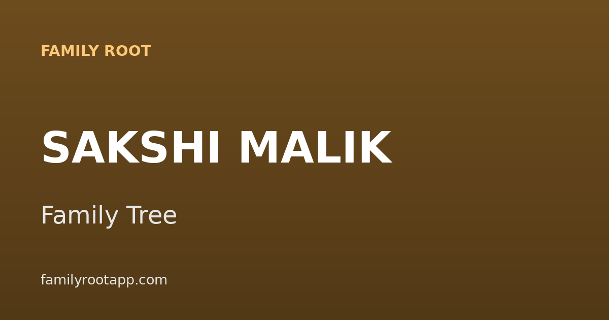 Sakshi Malik Family Tree: The Story Behind India's First Female Wrestling Olympic Medallist