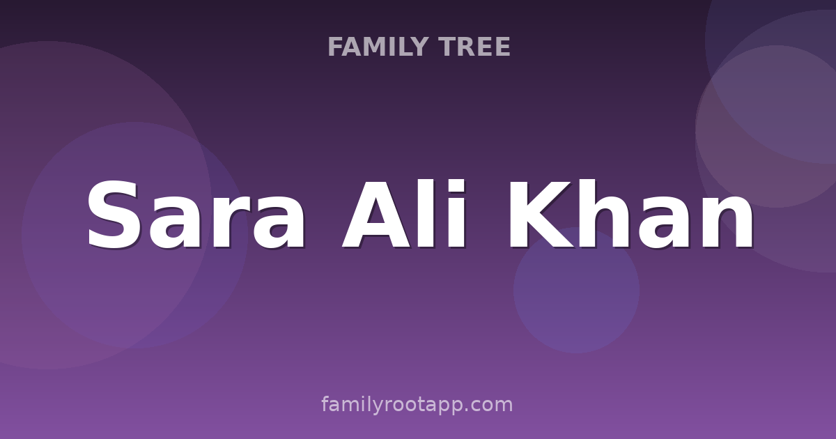 Sara Ali Khan Family Tree: The Story Behind Bollywood's Pataudi Heiress