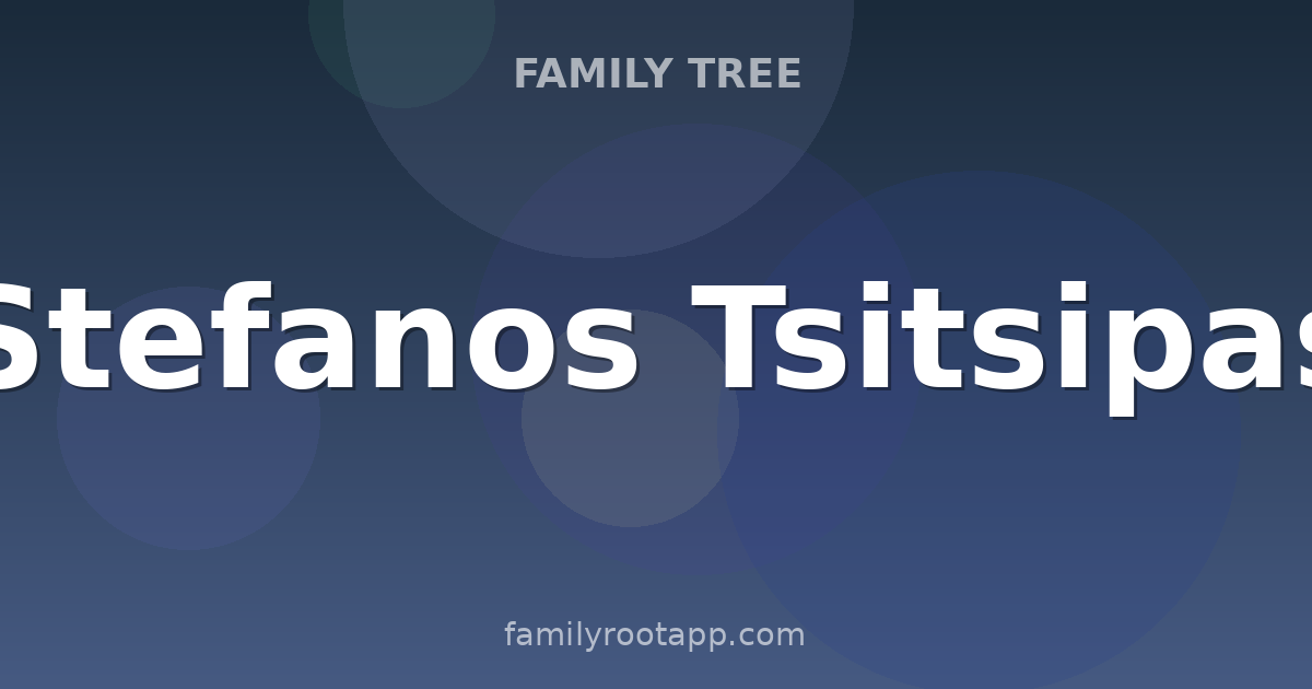 Stefanos Tsitsipas Family Tree: The Story Behind Greece's Tennis Star