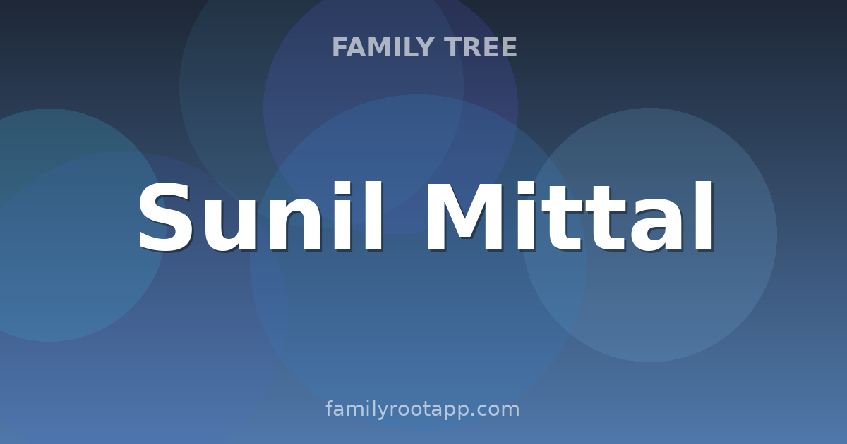 Sunil Mittal Family Tree: The Story Behind Bharti Airtel's Founder