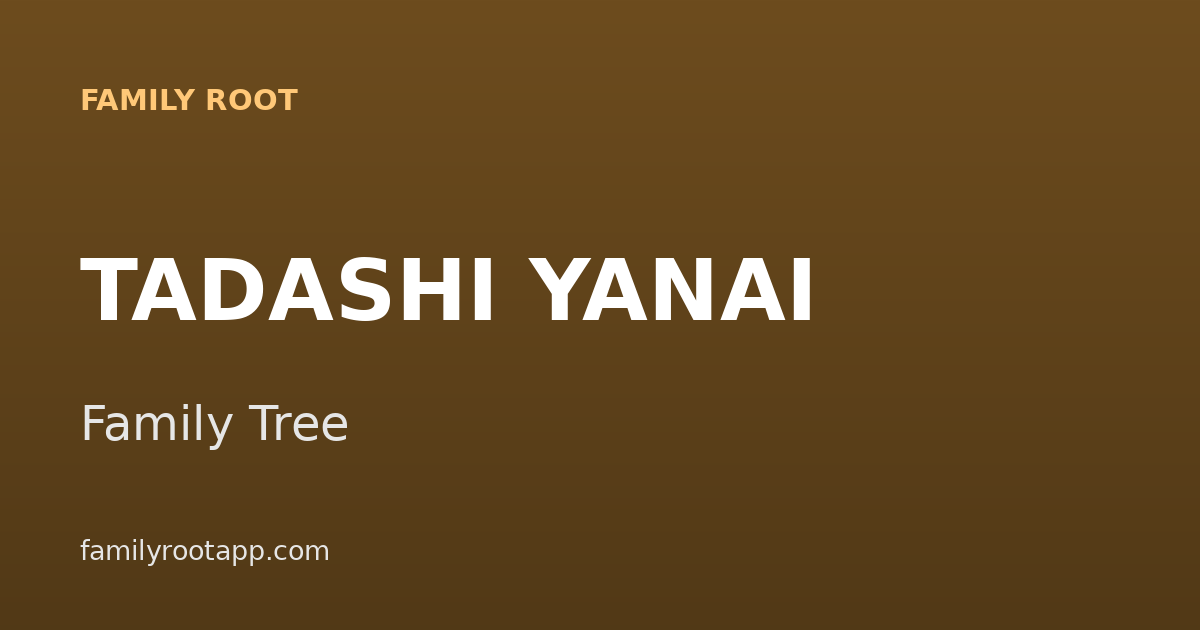 Tadashi Yanai Family Tree: The Story Behind Uniqlo's Founder