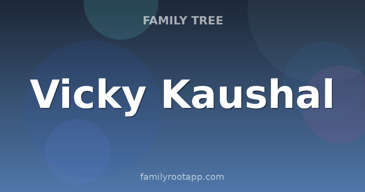 Vicky Kaushal Family Tree: The Story Behind Bollywood's URI Star