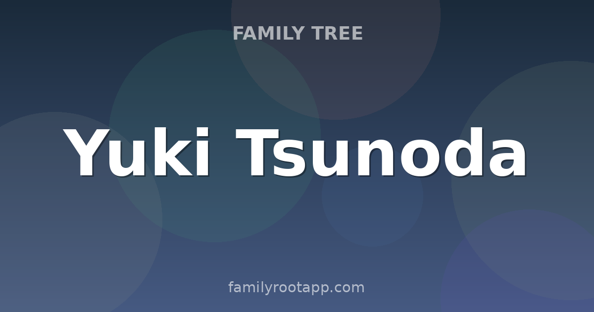 Yuki Tsunoda Family Tree: The Story Behind Japan's F1 Driver
